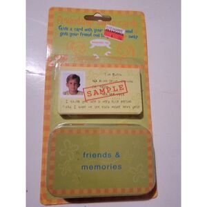 Deadstock Vintage Friendship Swap Cards NIP NOS Friends & Memories